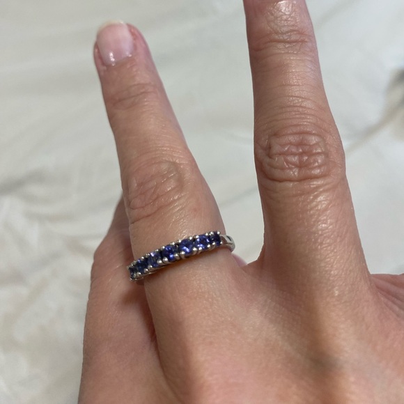 💍 Amethyst 💍 925 Sterling silver ring size 7 - Picture 16 of 17